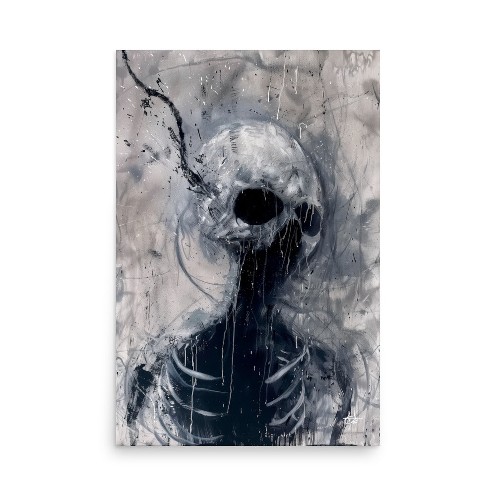Sickness in the heart - Art print.