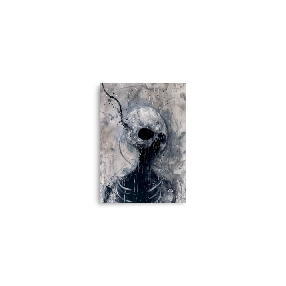 Sickness in the heart - Art print.