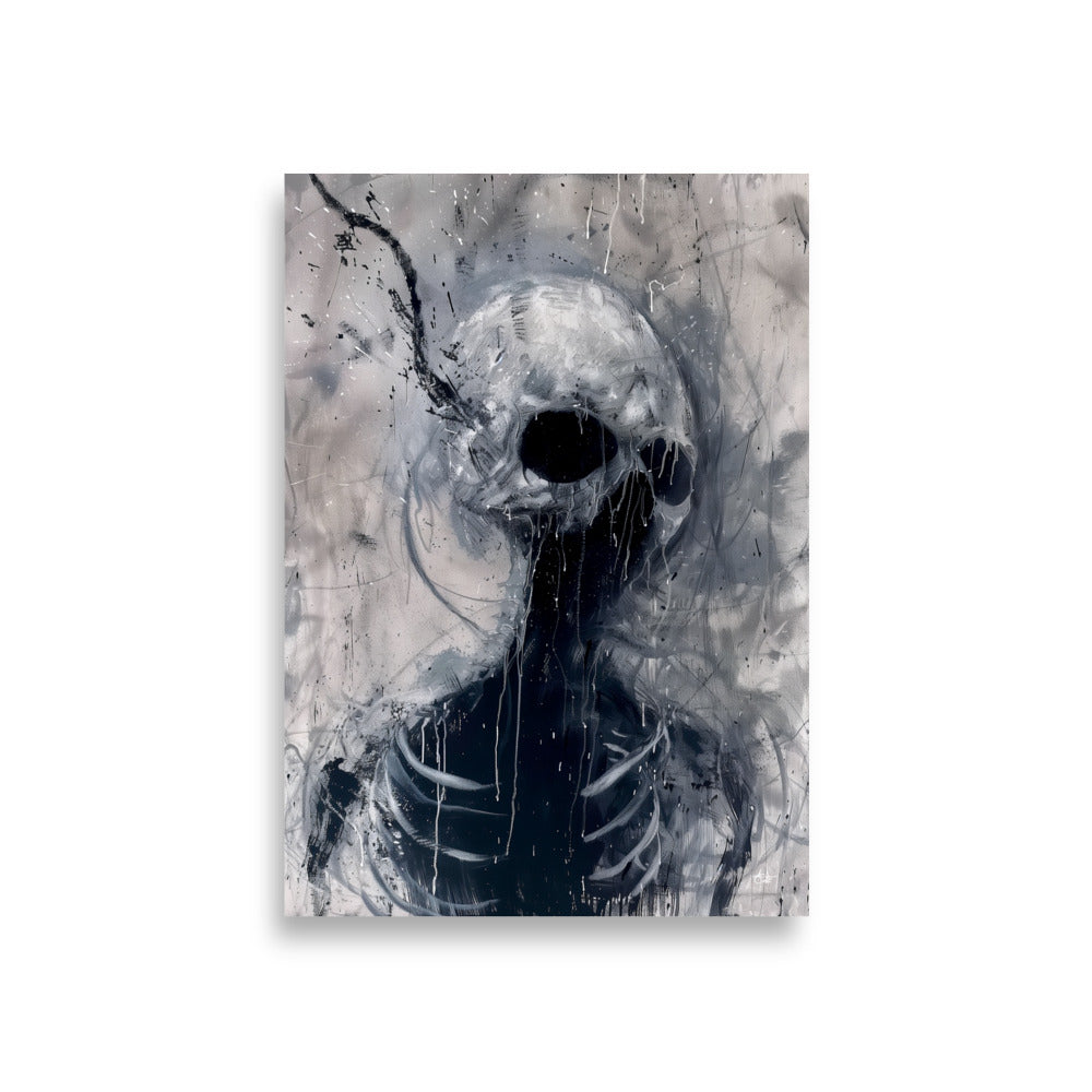 Sickness in the heart - Art print.