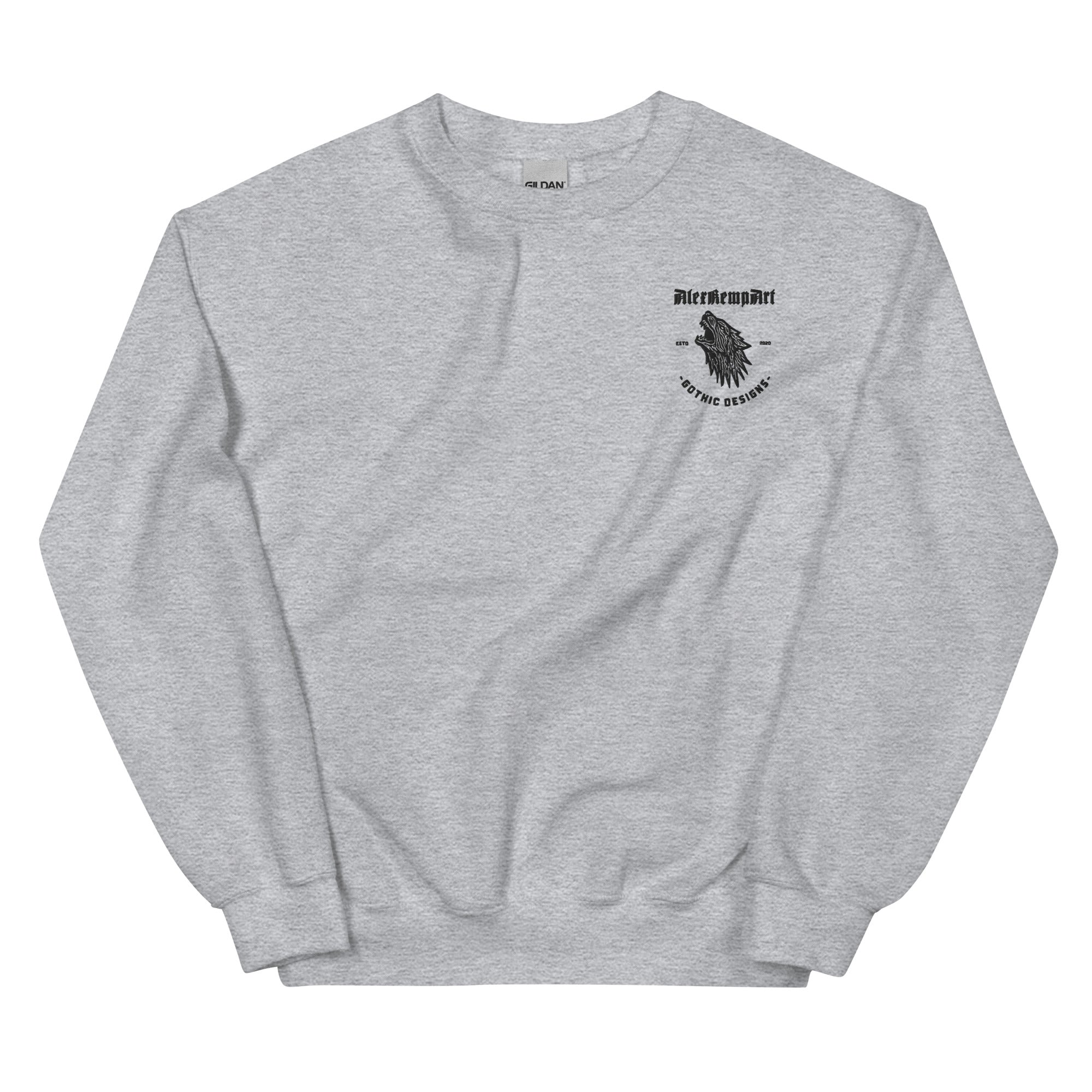Sweatshirt embroidery logo alexkempart