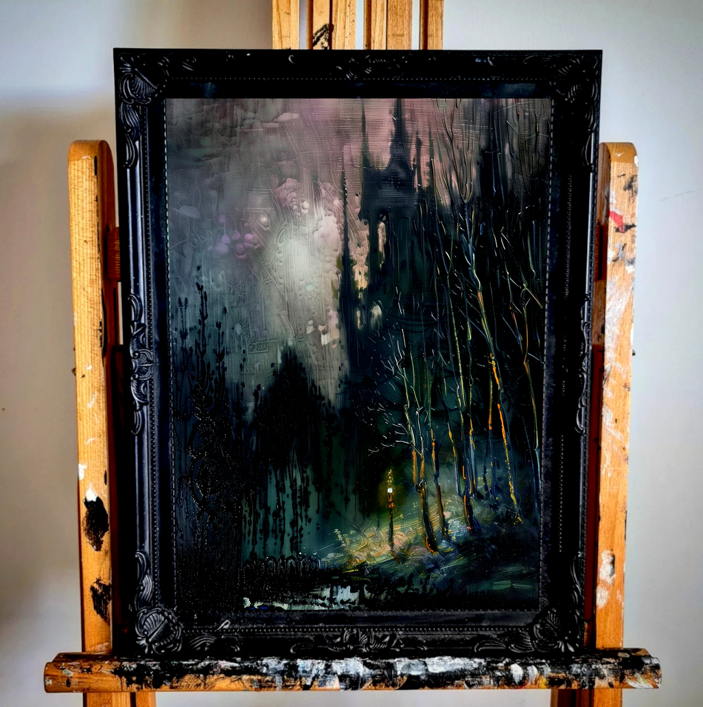 Chapel of Forgotten Souls. Art Print.