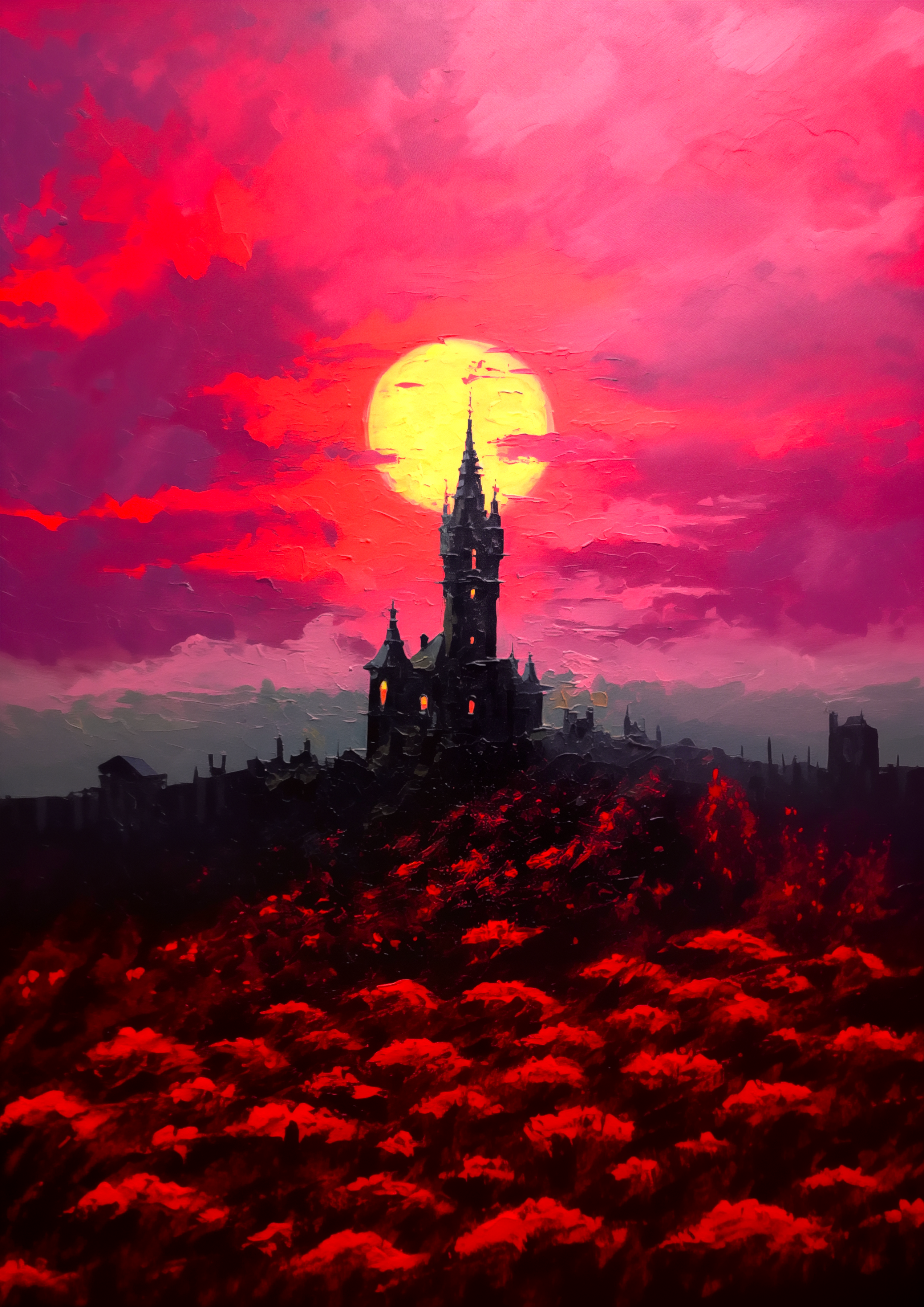 Thorned Throne. Art Print.