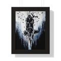 Framed Vertical Poster - Valhalla is calling you. Viking wall art, Odin Norse mythology.