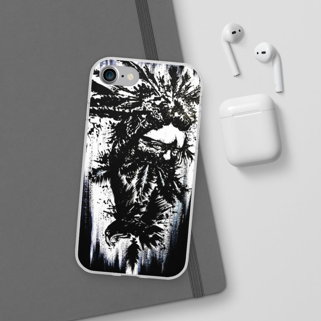 Flexi Cases - She becomes the raven.