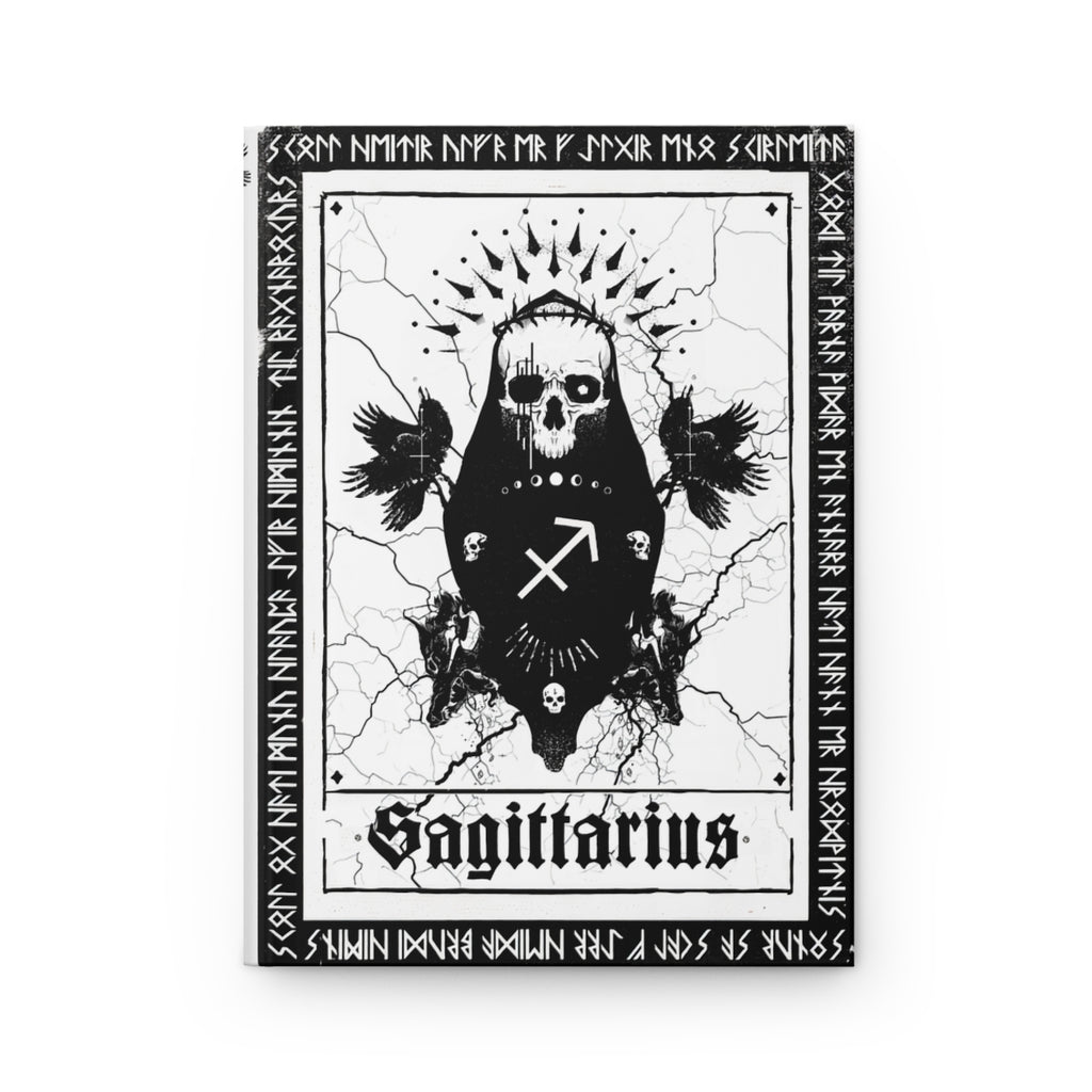Sagittarius. Spell and magic journal. Star sign - Hardcover Journal Matte. The shadow warlock. Lined journal. Artistic, story, Spell craft.