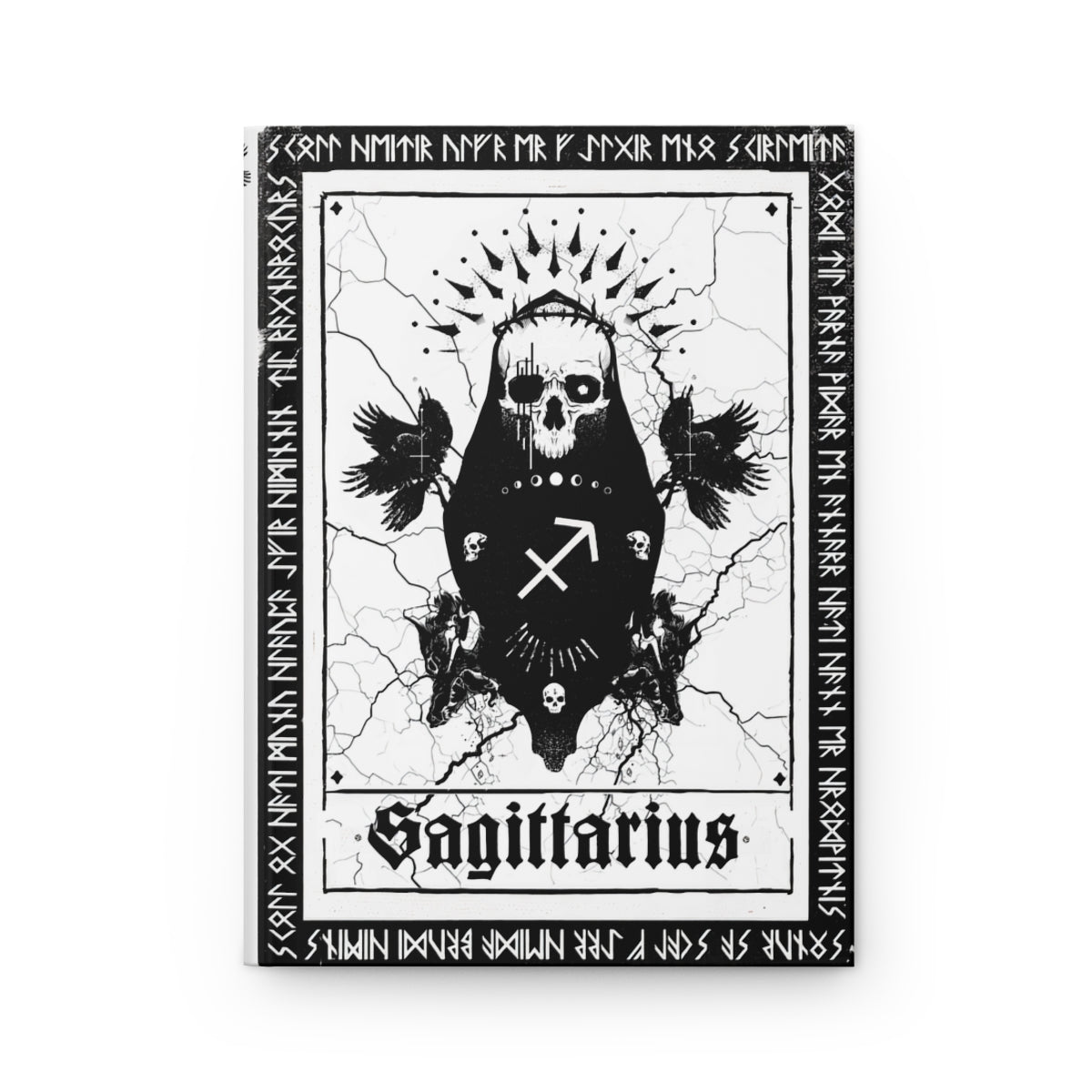 Sagittarius. Spell and magic journal. Star sign - Hardcover Journal Matte. The shadow warlock. Lined journal. Artistic, story, Spell craft.