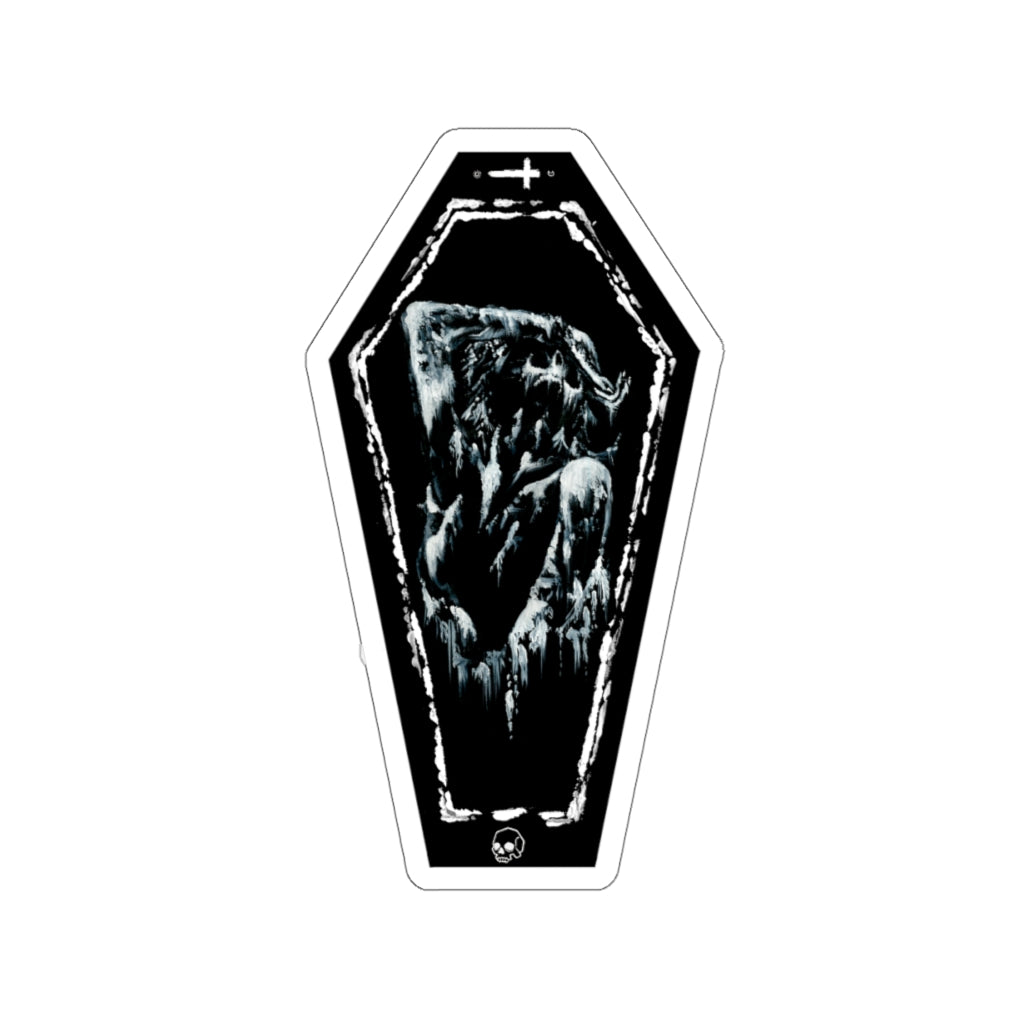Her screams of pain - Kiss-Cut Stickers