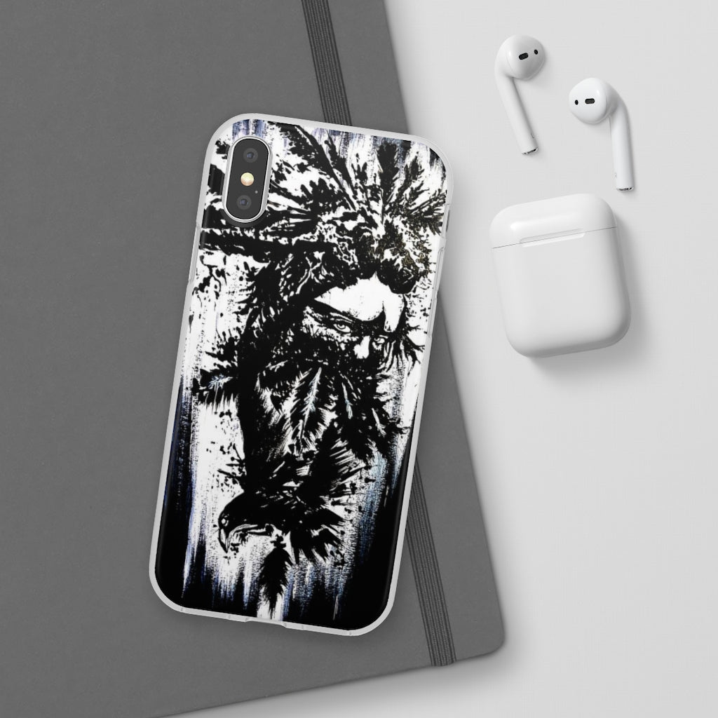 Flexi Cases - She becomes the raven.