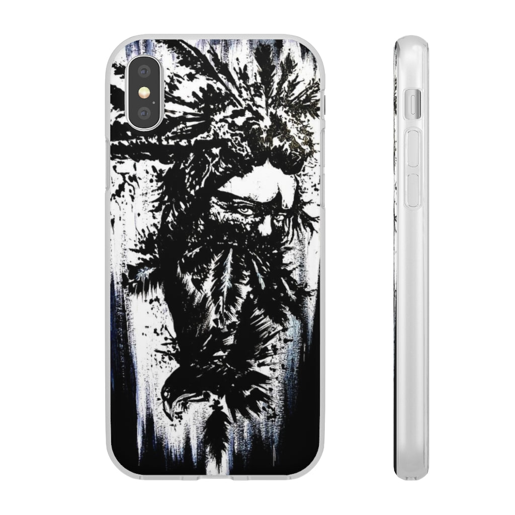 Flexi Cases - She becomes the raven.