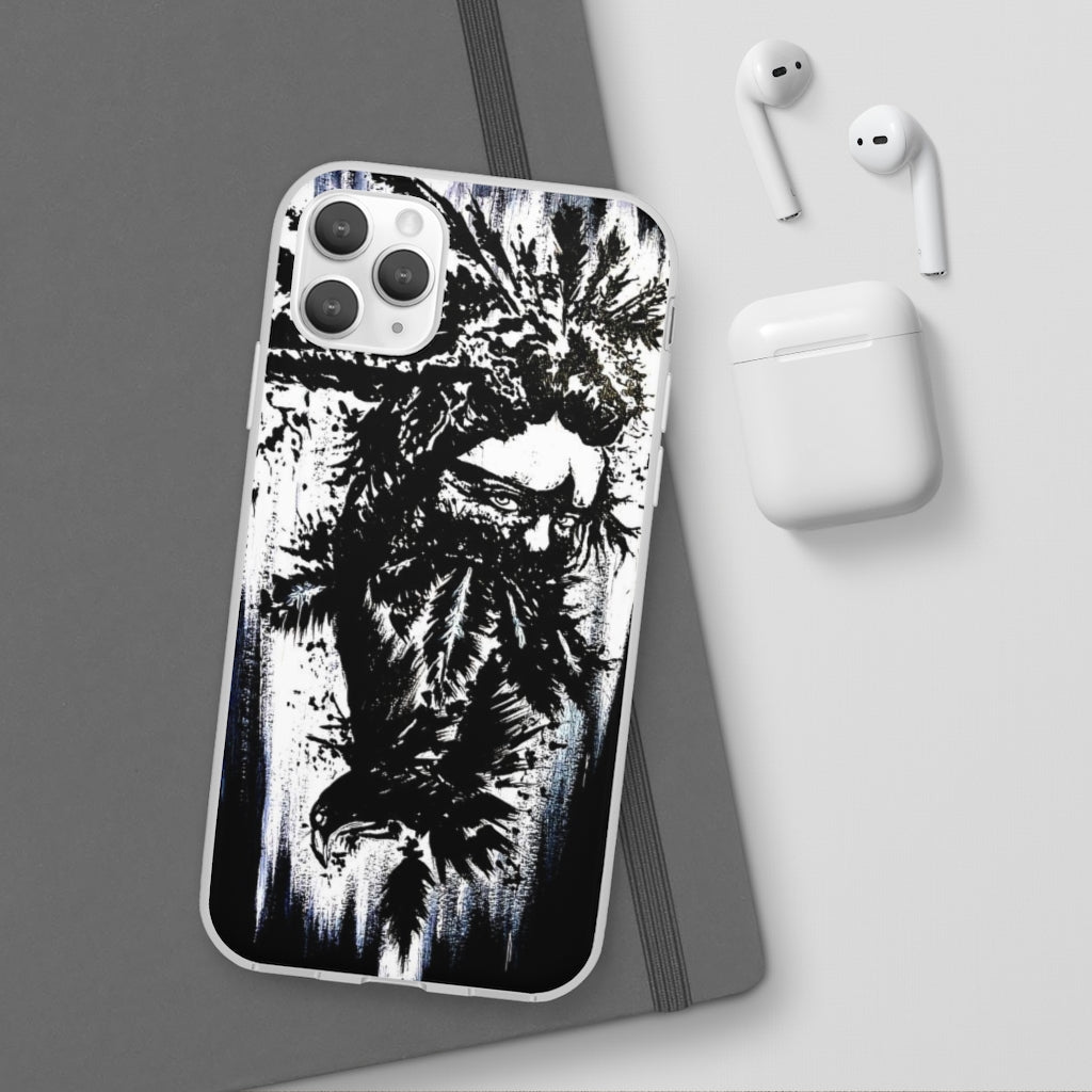 Flexi Cases - She becomes the raven.