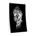 Copy of Lilith the supreme empress of Hell - Premium Matte vertical posters. Art Print, Wall Art, Gothic Home Decor.