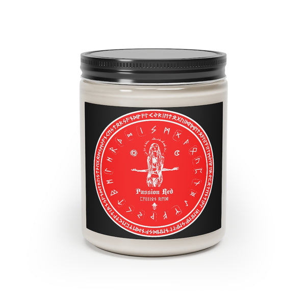 Spell Candle - Passion Red - Aromatherapy Spell craft Candles, 9oz. Witchcraft. ritual. Dark magic.