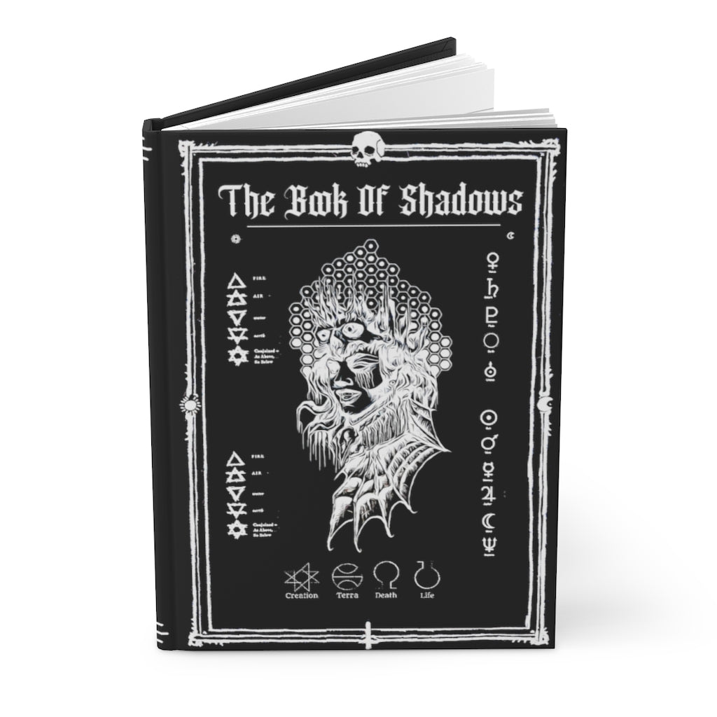 The book of shadows - Lilith the witch. Hardcover Journal Matte. Gothic spell book - Lined Journal