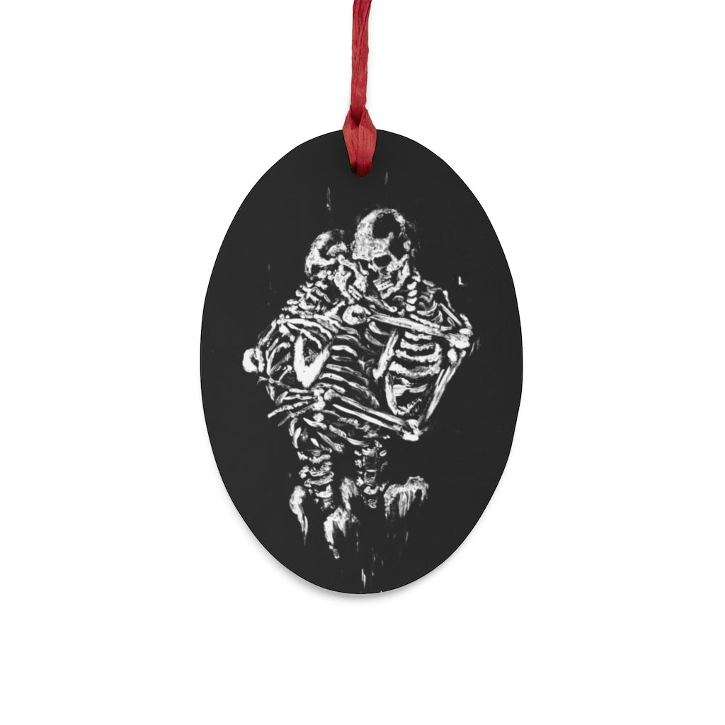 Wooden Christmas Ornaments - My love for you will never die.