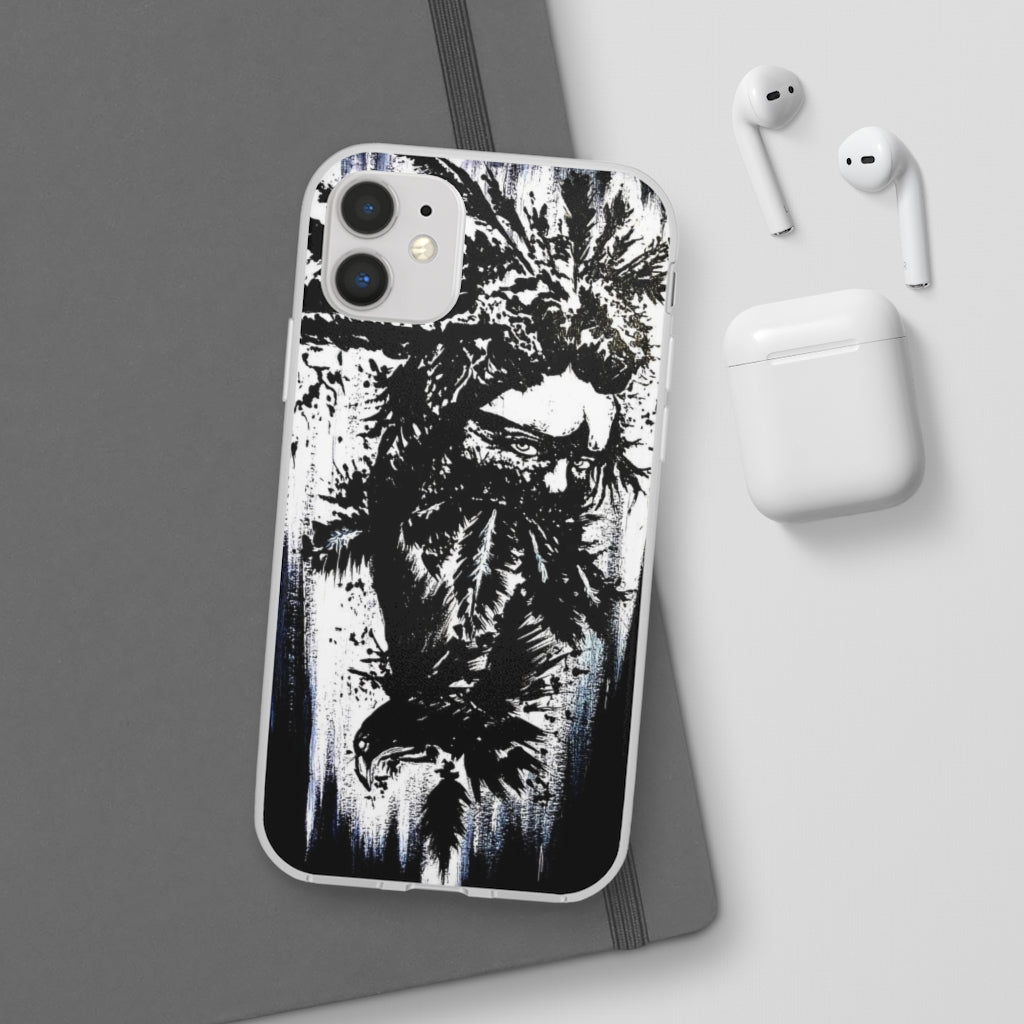 Flexi Cases - She becomes the raven.