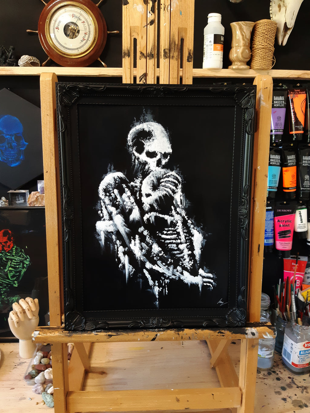 Hold me eternally. Original artwork.