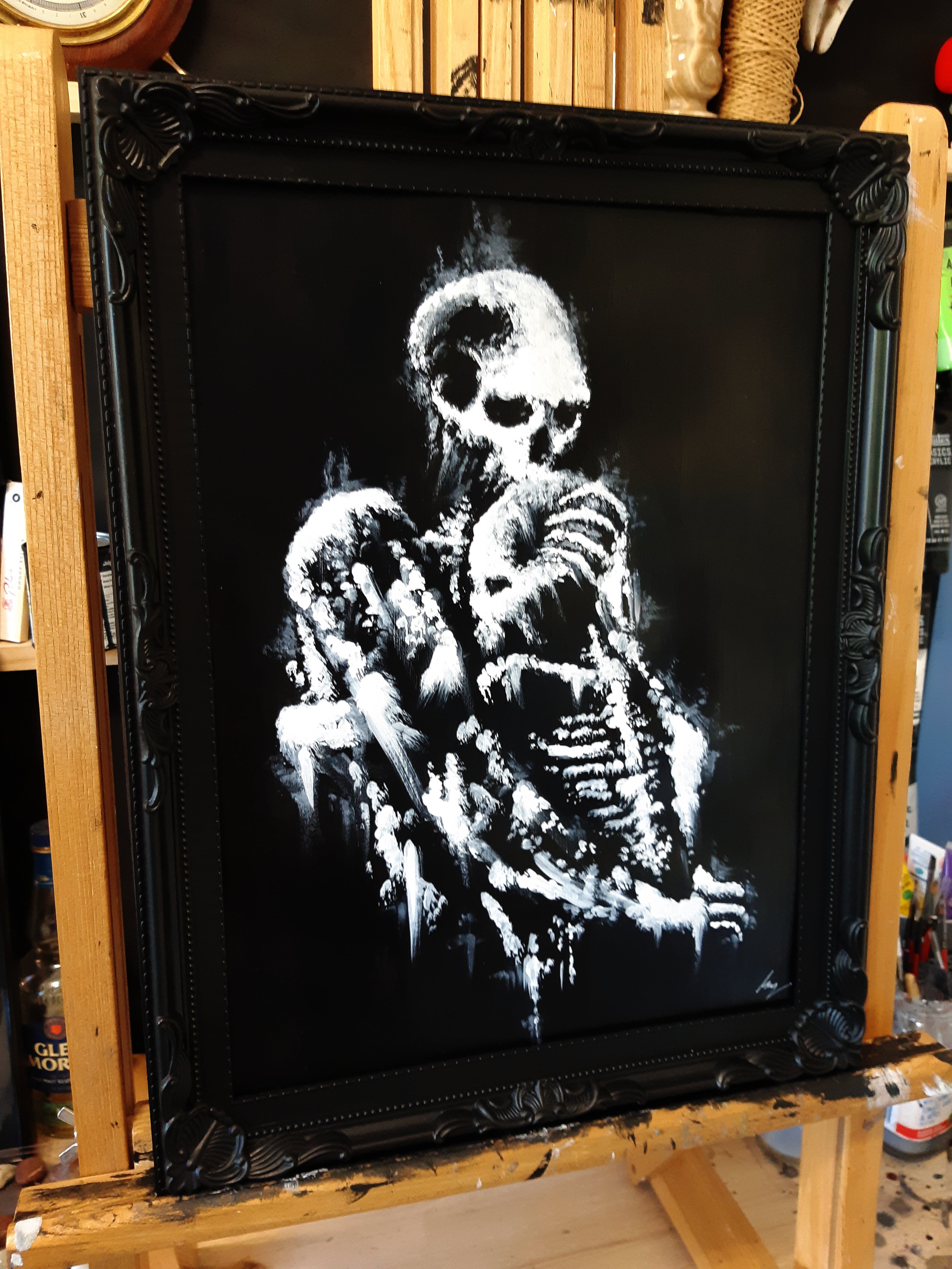 Hold me eternally. Original artwork.