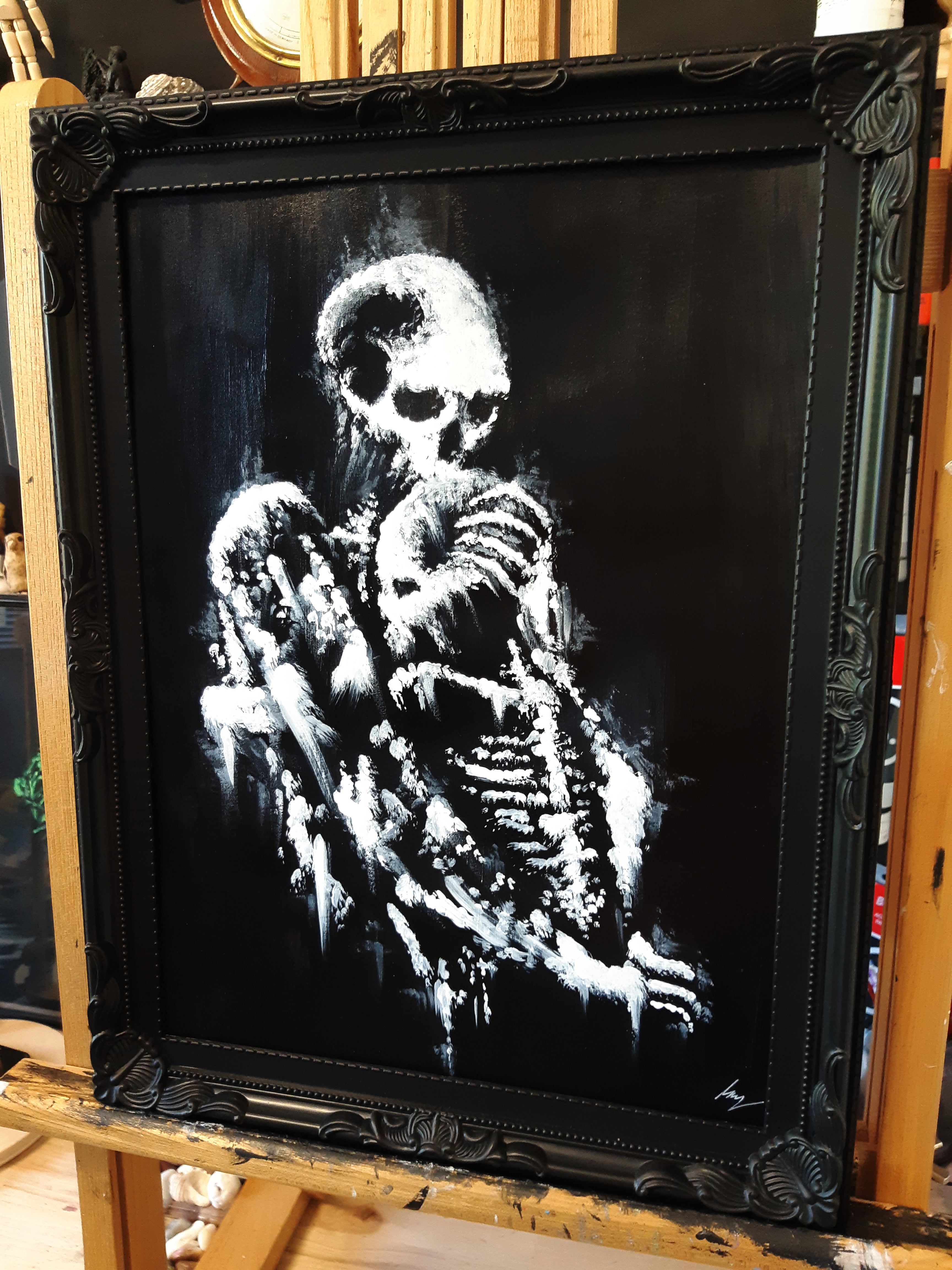 Hold me eternally. Original artwork.