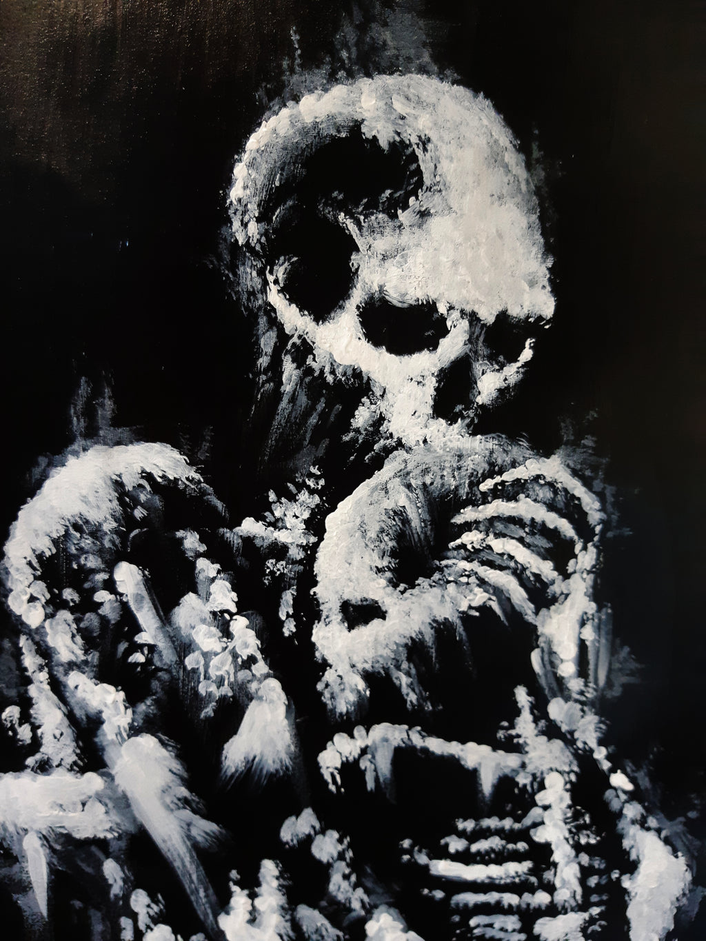Hold me eternally. Original artwork.