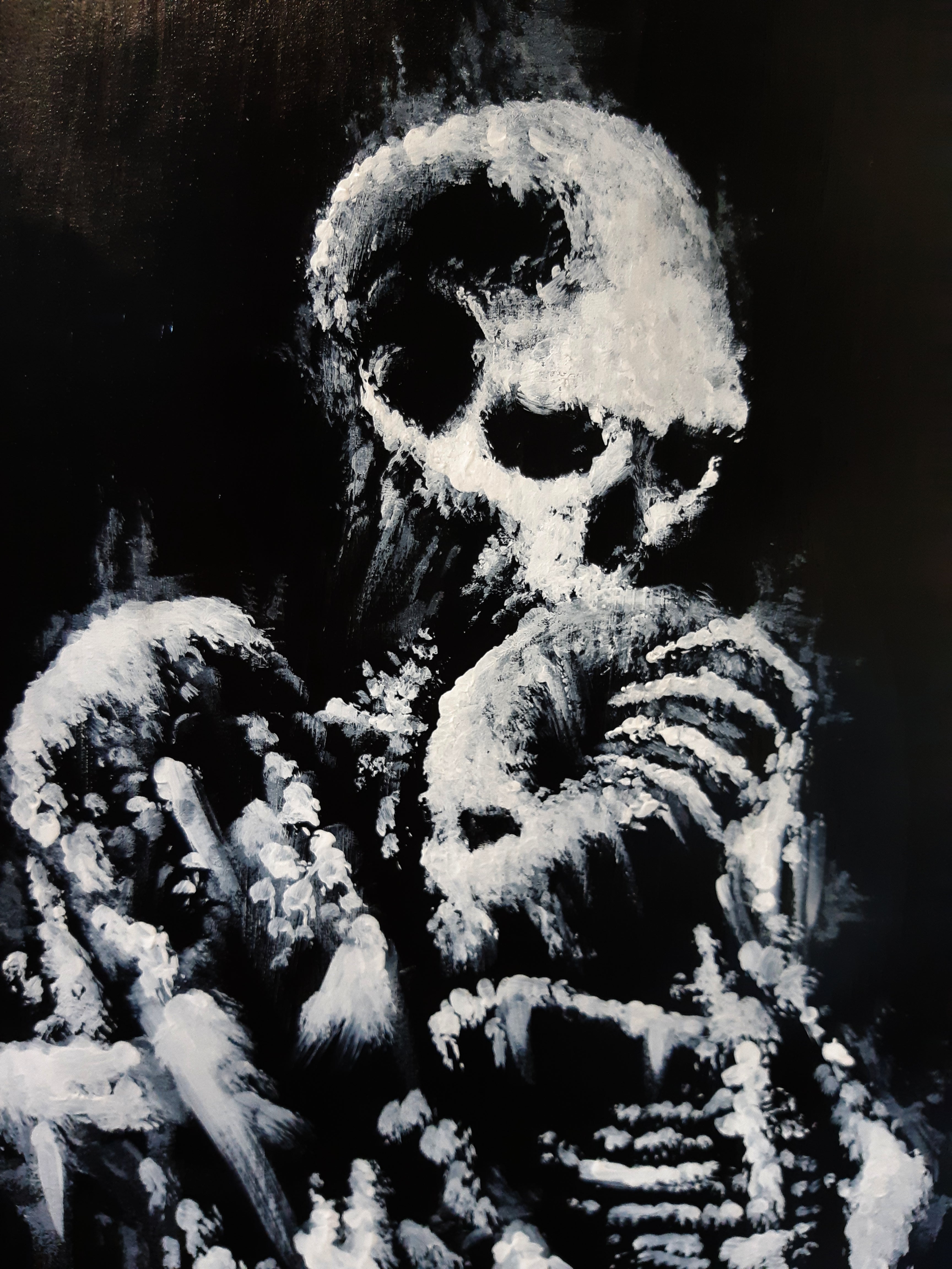 Hold me eternally. Original artwork.