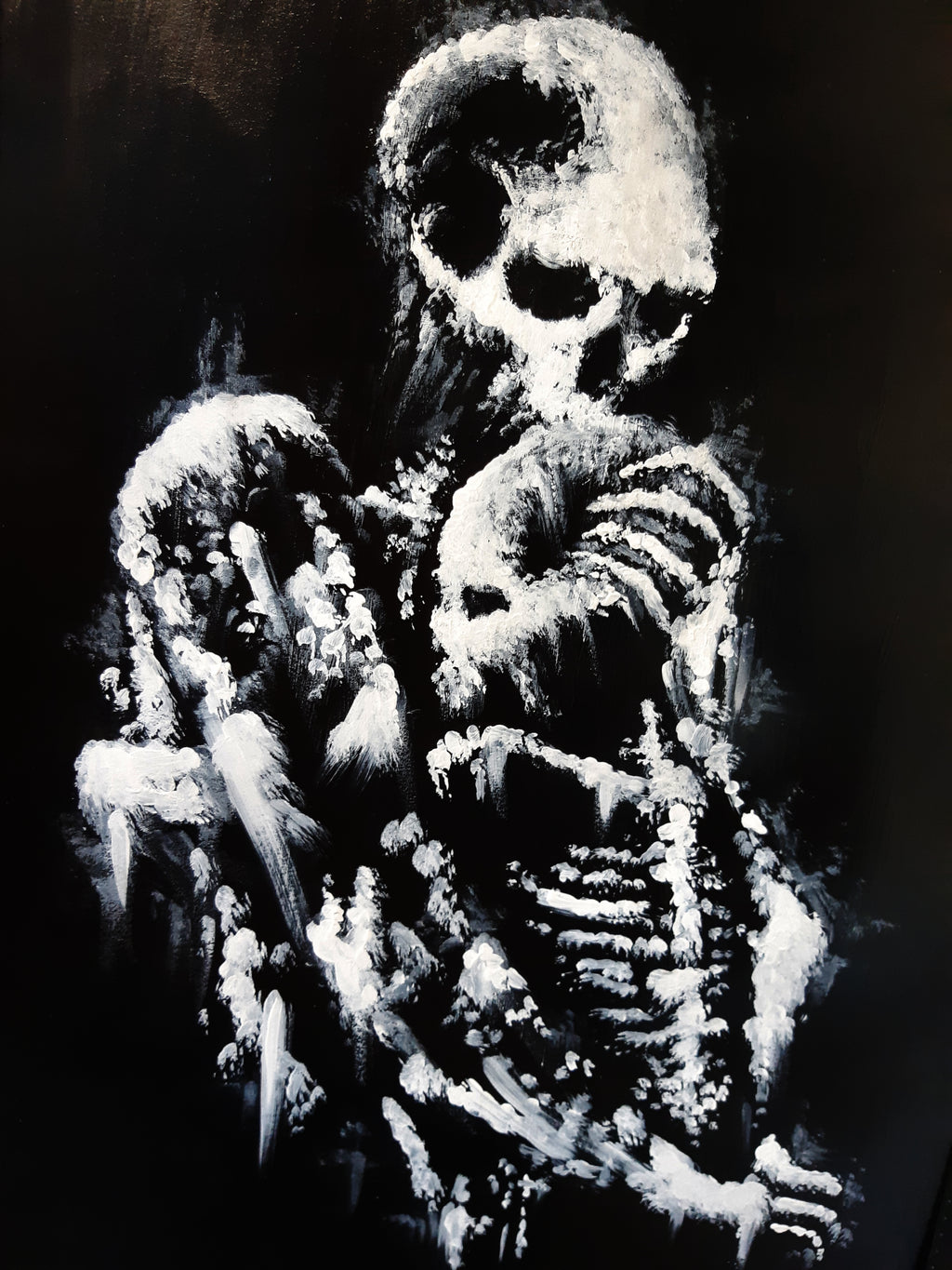 Hold me eternally. Original artwork.