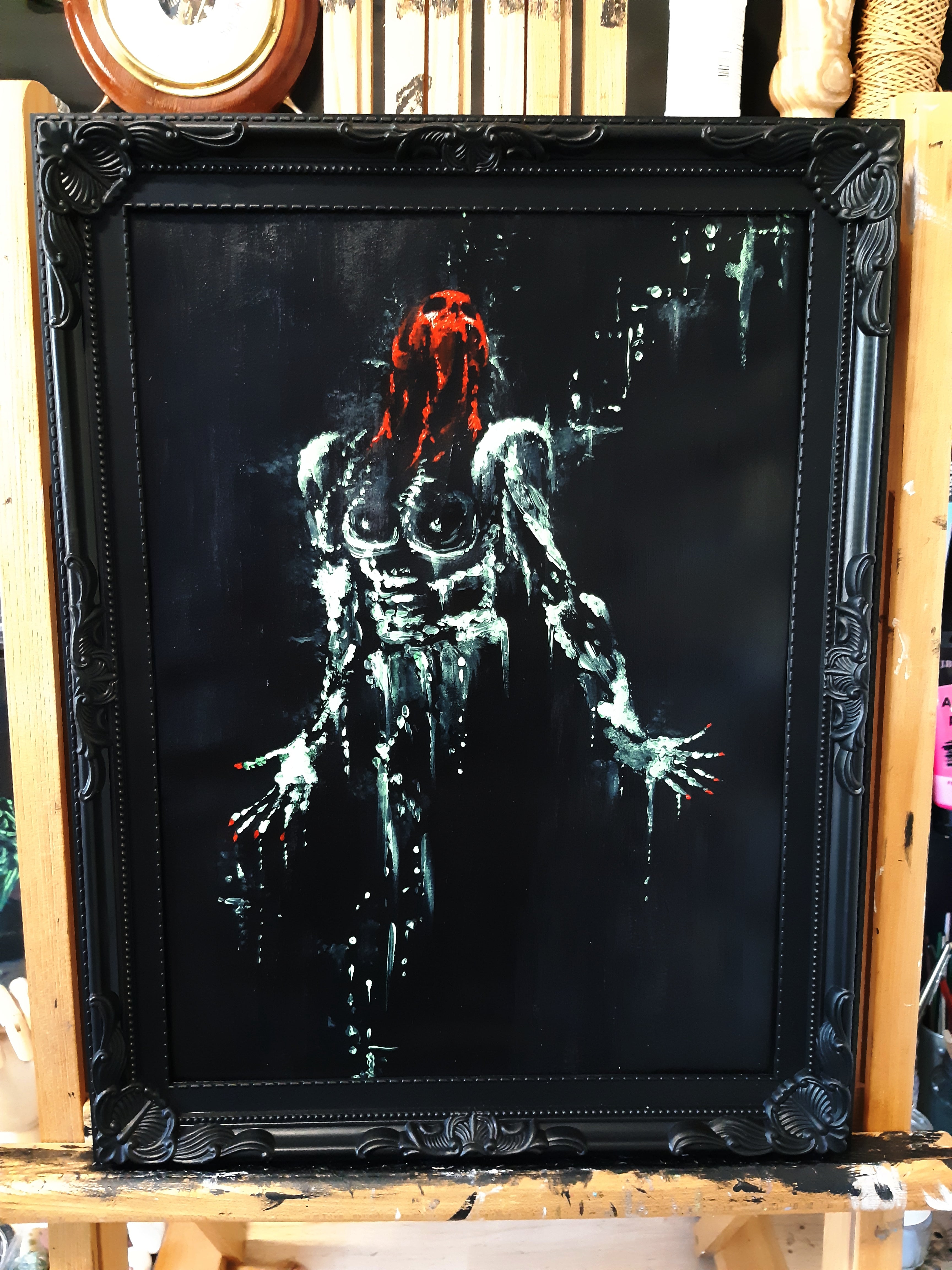 Tears of freedom. Original artwork.