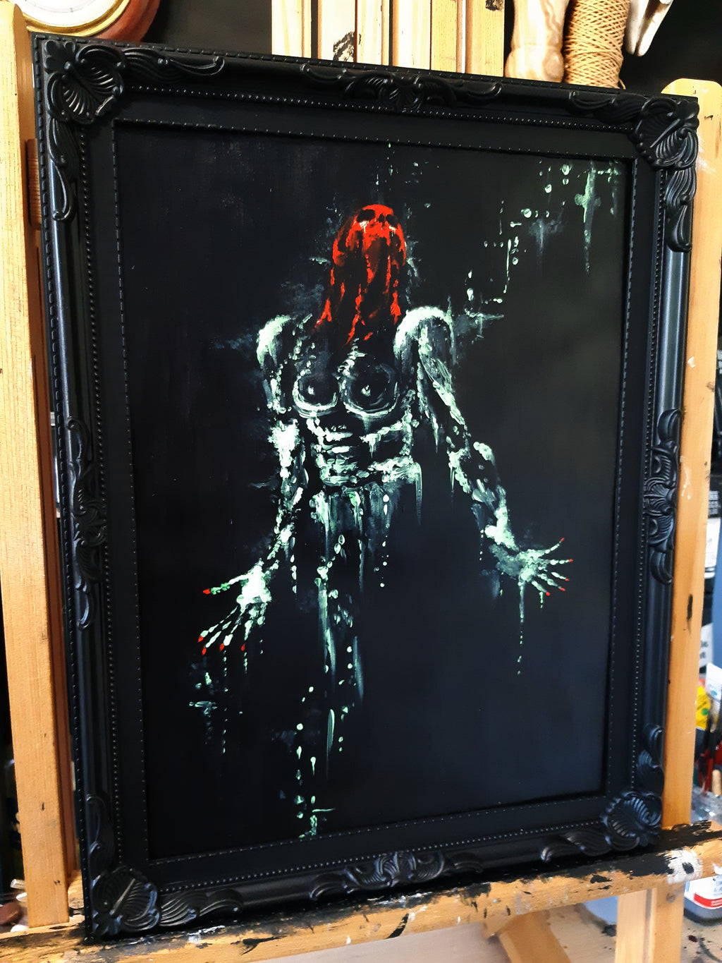 Tears of freedom. Original artwork.