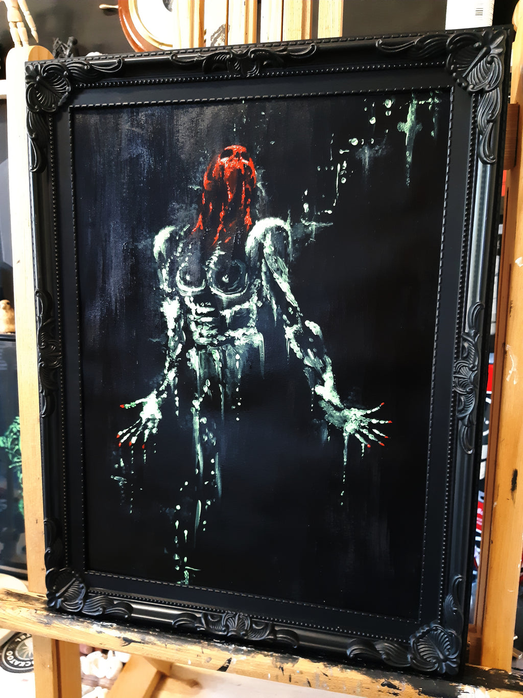 Tears of freedom. Original artwork.