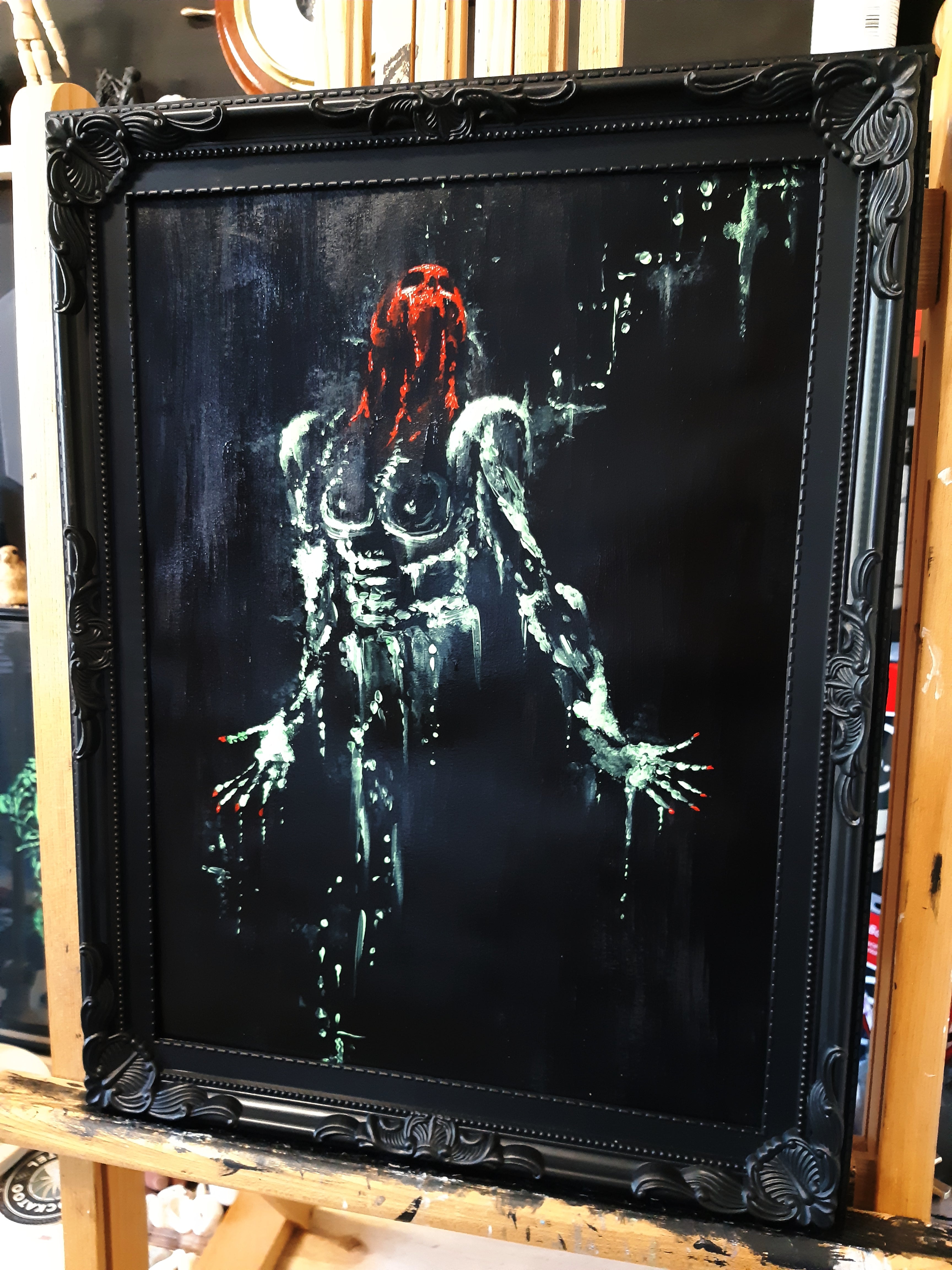 Tears of freedom. Original artwork.
