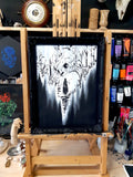 The spirit queen. Original artwork.