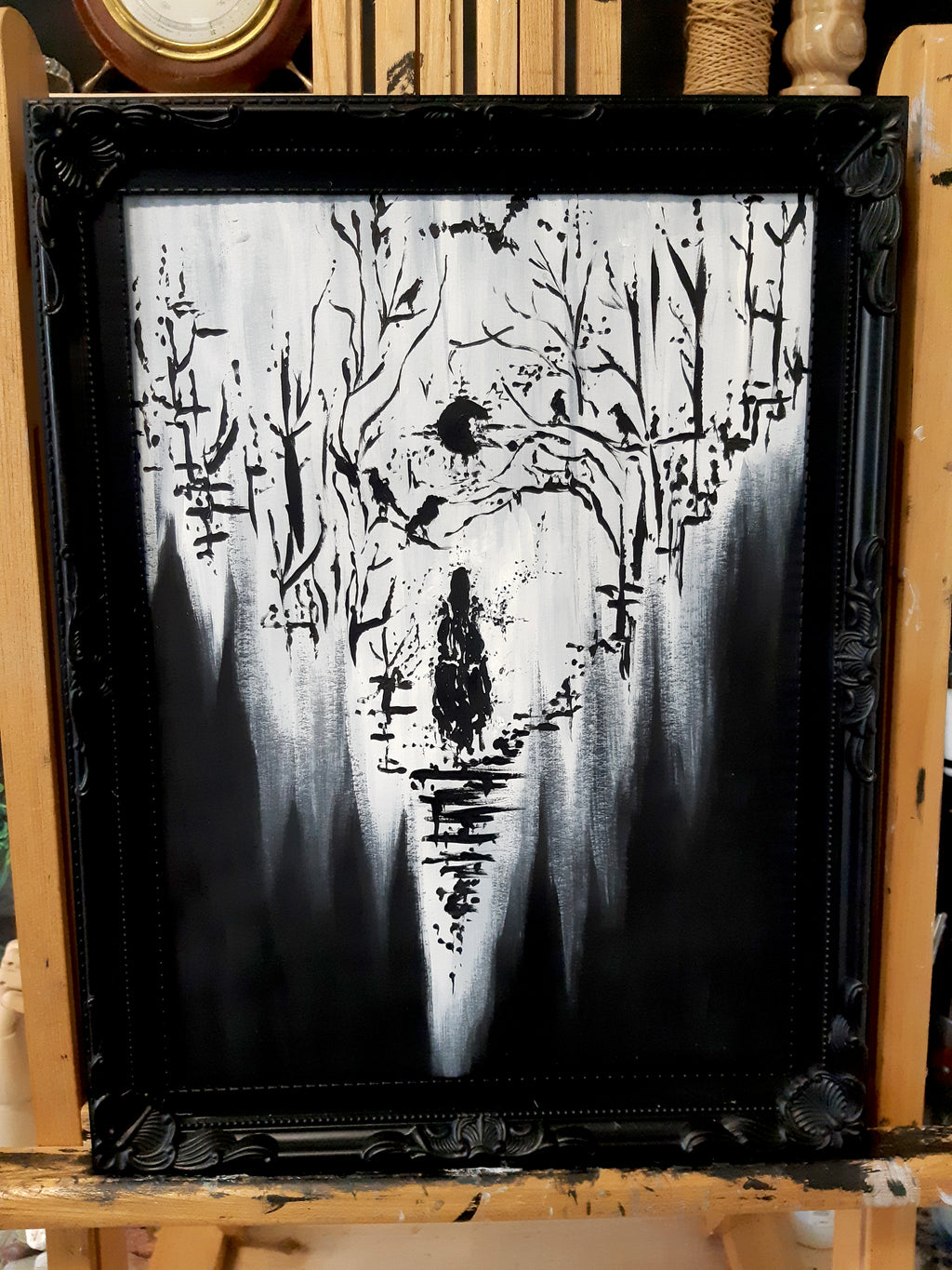 The spirit queen. Original artwork.