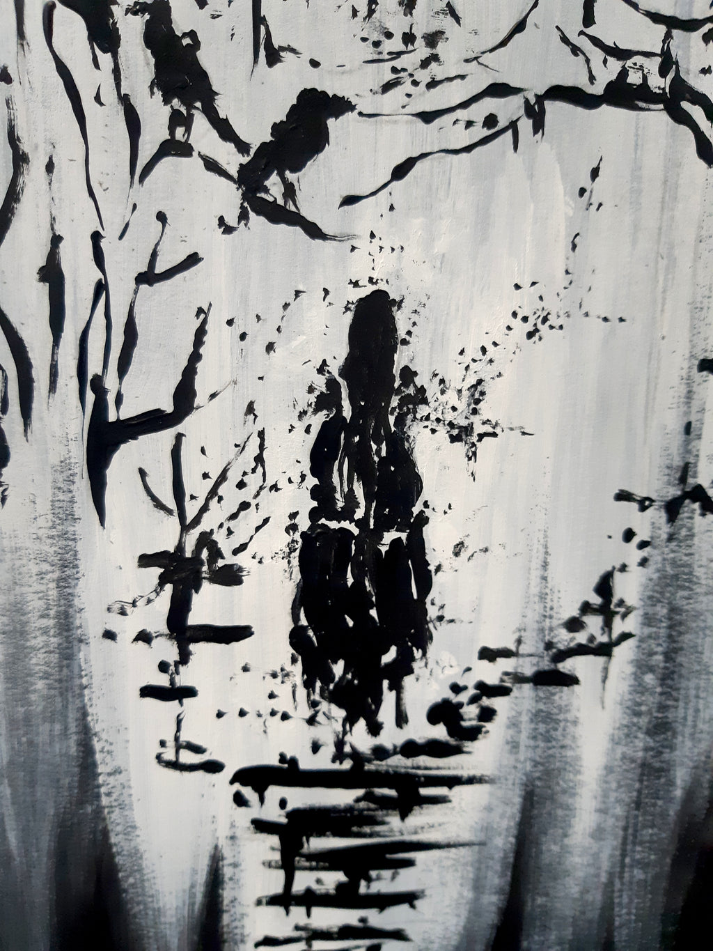 The spirit queen. Original artwork.