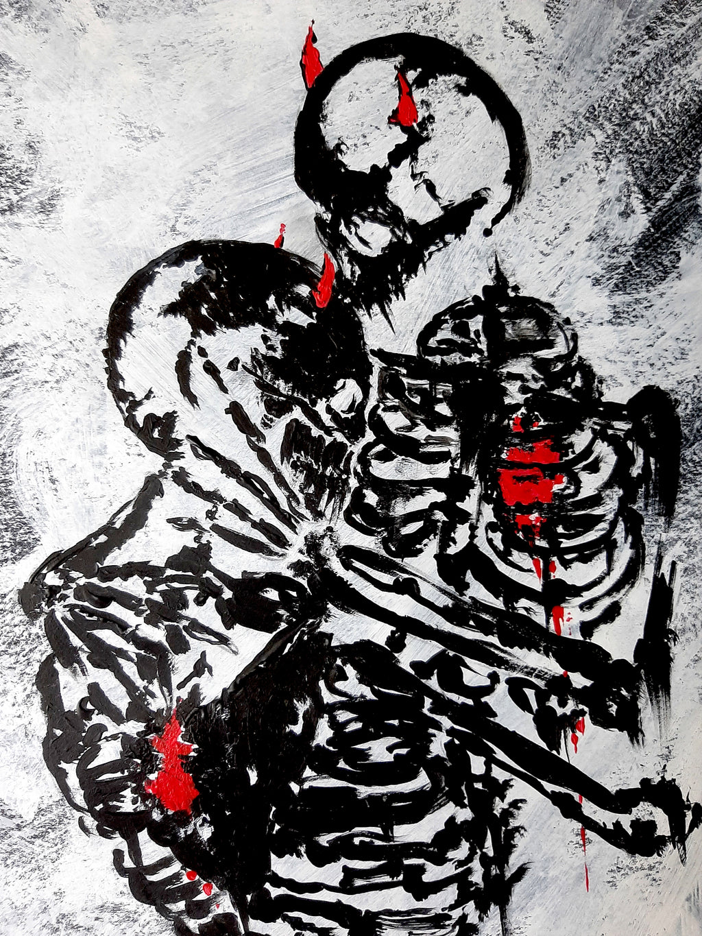 I love you to death.  Original artwork.