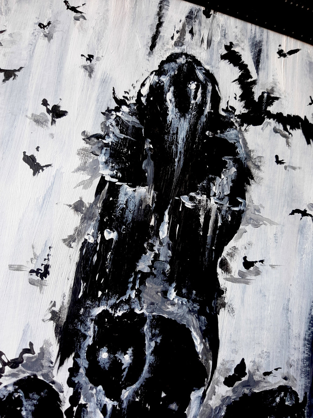 Valhalla is calling. Original artwork. Odin.