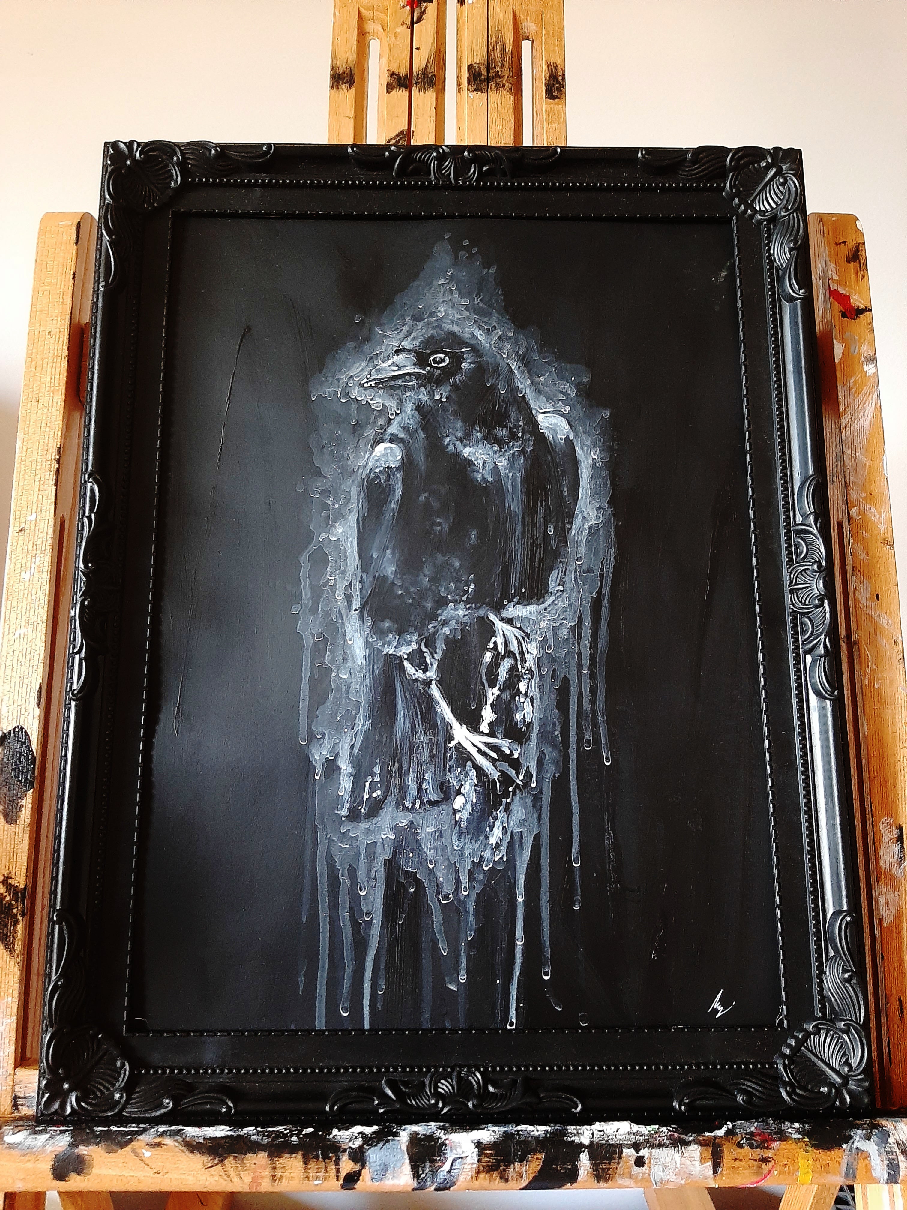 The Dark Raven. Original artwork.