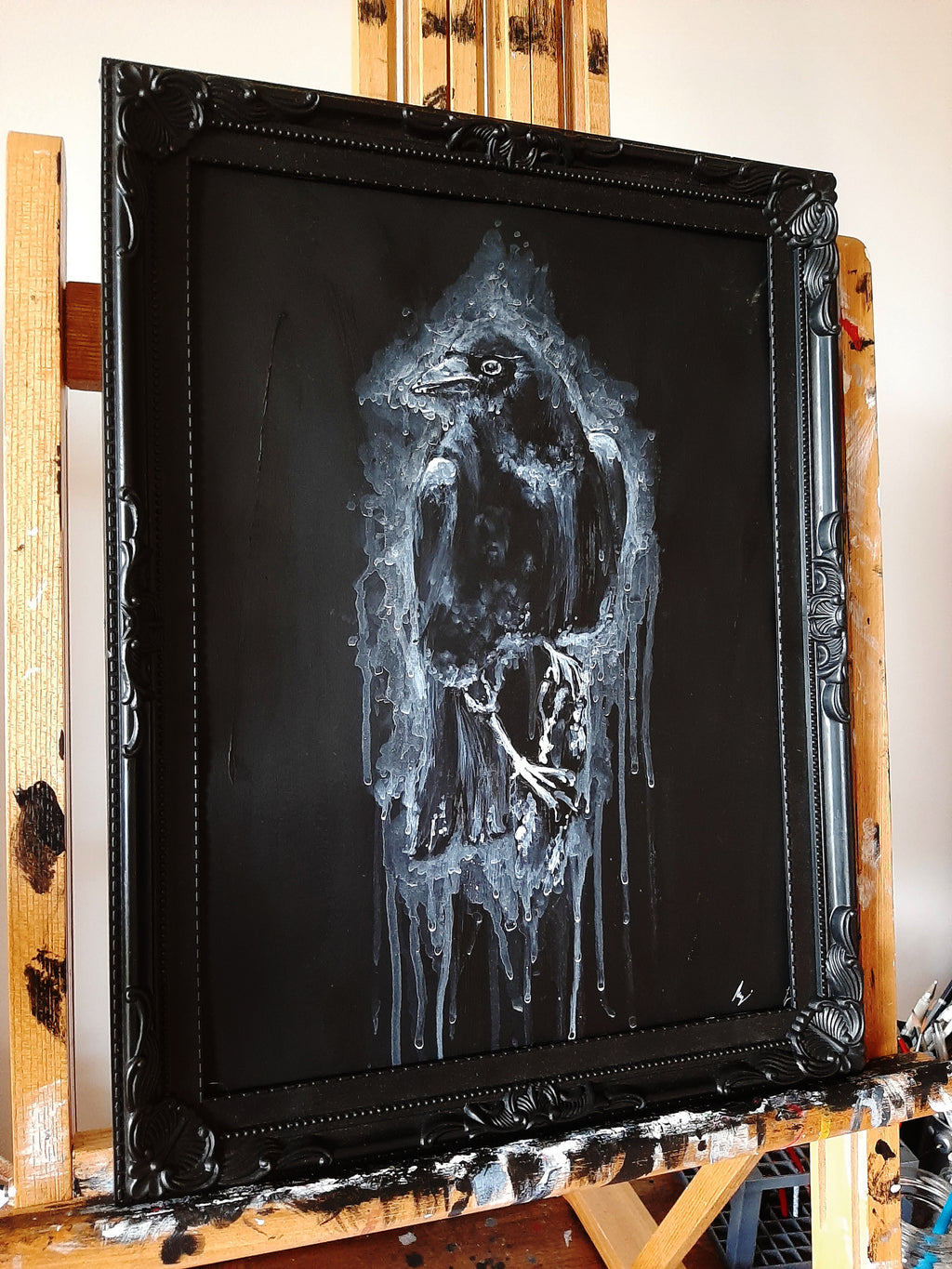 The Dark Raven. Original artwork.