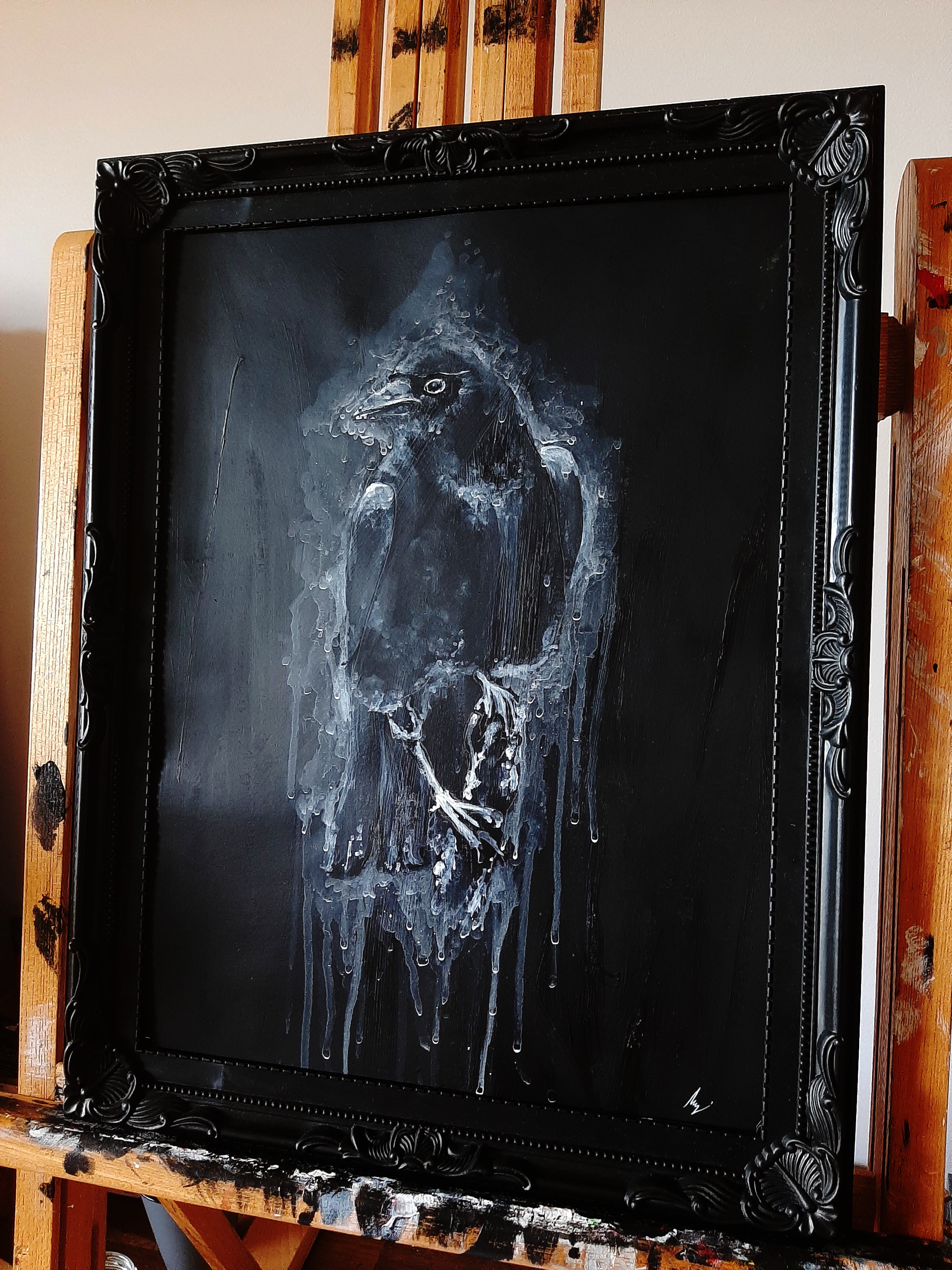 The Dark Raven. Original artwork.