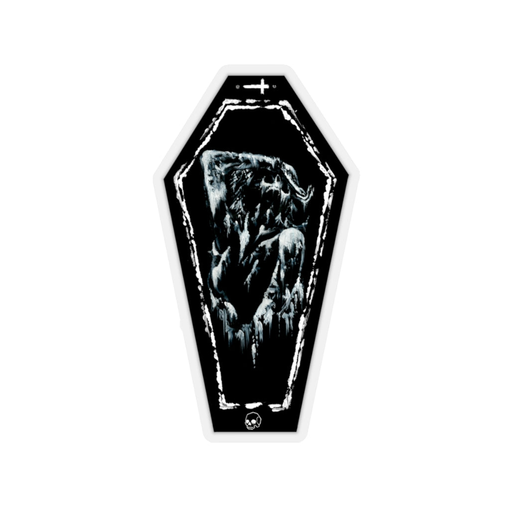 Her screams of pain - Kiss-Cut Stickers
