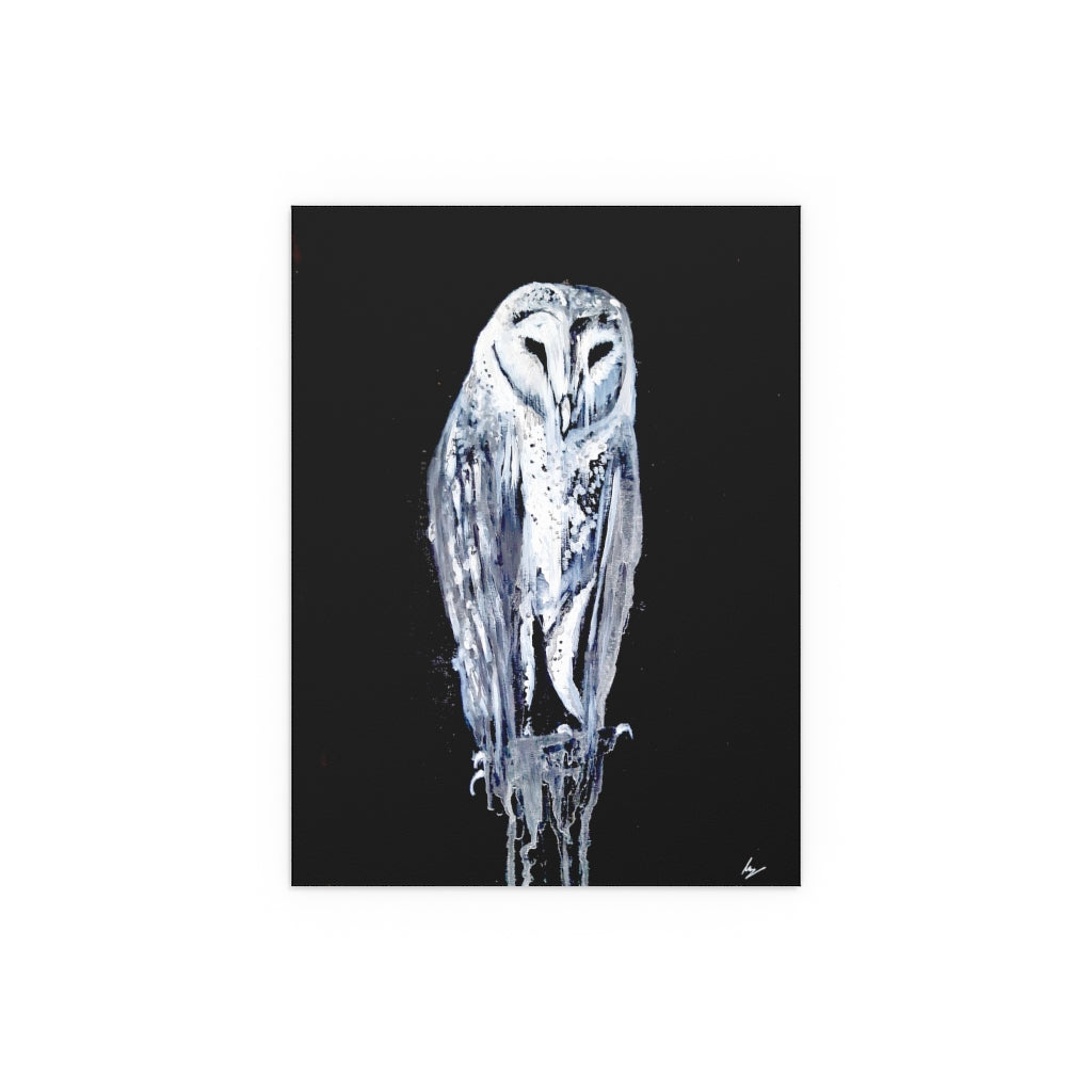Silent Owl - Fine Art Posters. Wall art. Painting. Artwork