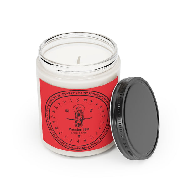 Spell Candle - Passion Red - Aromatherapy Spell craft Candles, 9oz. Witchcraft. ritual. Dark magic.