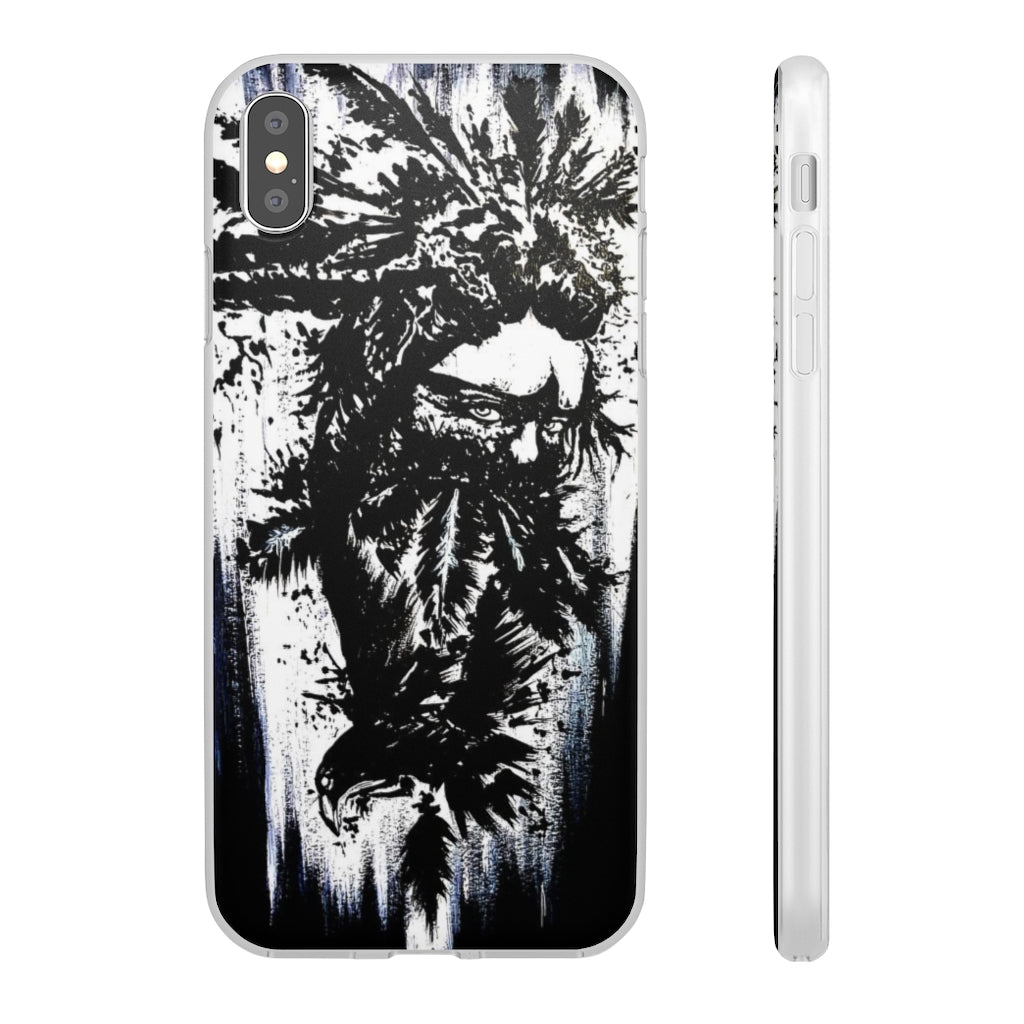 Flexi Cases - She becomes the raven.