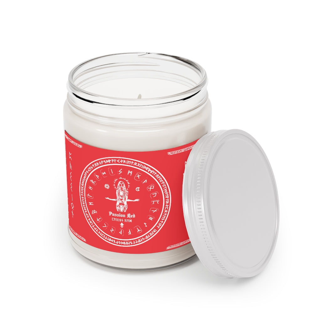Spell Candle - Passion Red - Aromatherapy Spell craft Candles, 9oz. Witchcraft. ritual. Dark magic.