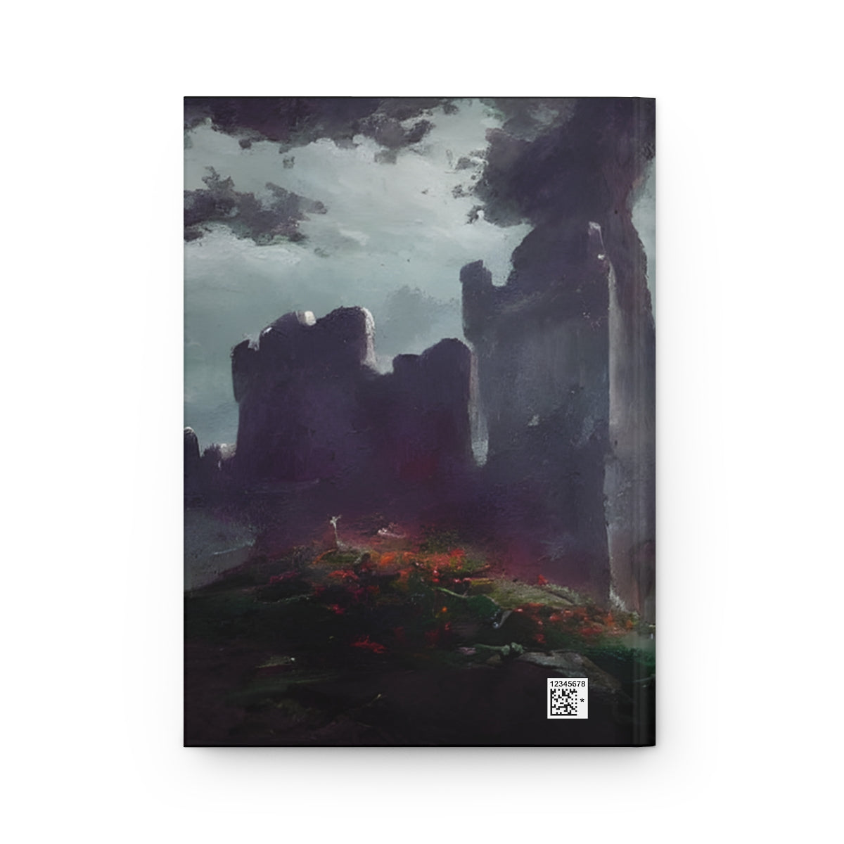 Fantasy Journal - Hardcover Journal Matte. The brave knight. Lined journal. Artistic and story writing journal.