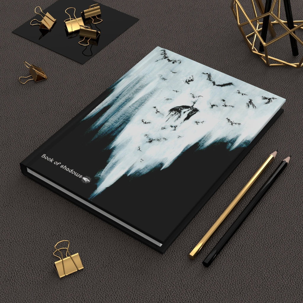 Book of shadows - Hardcover Journal Matte. The ravens call her