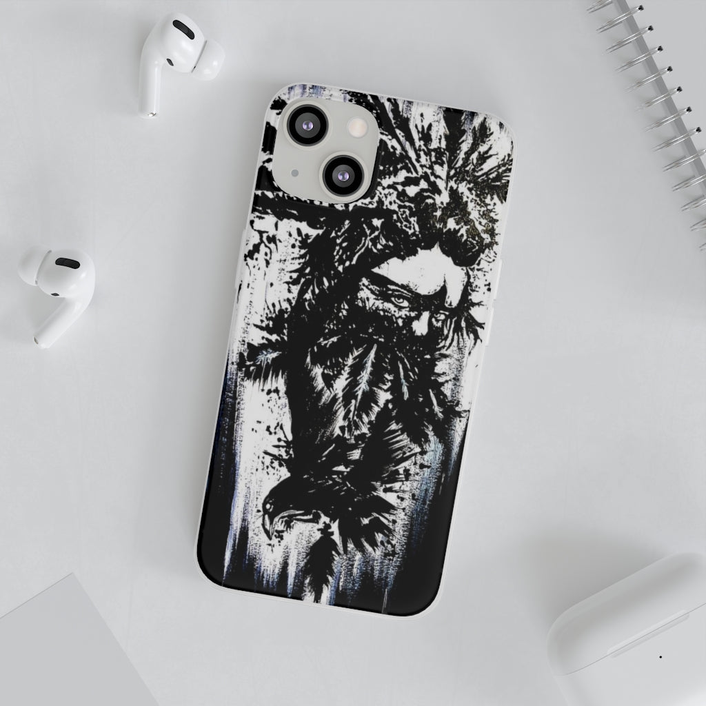 Flexi Cases - She becomes the raven.