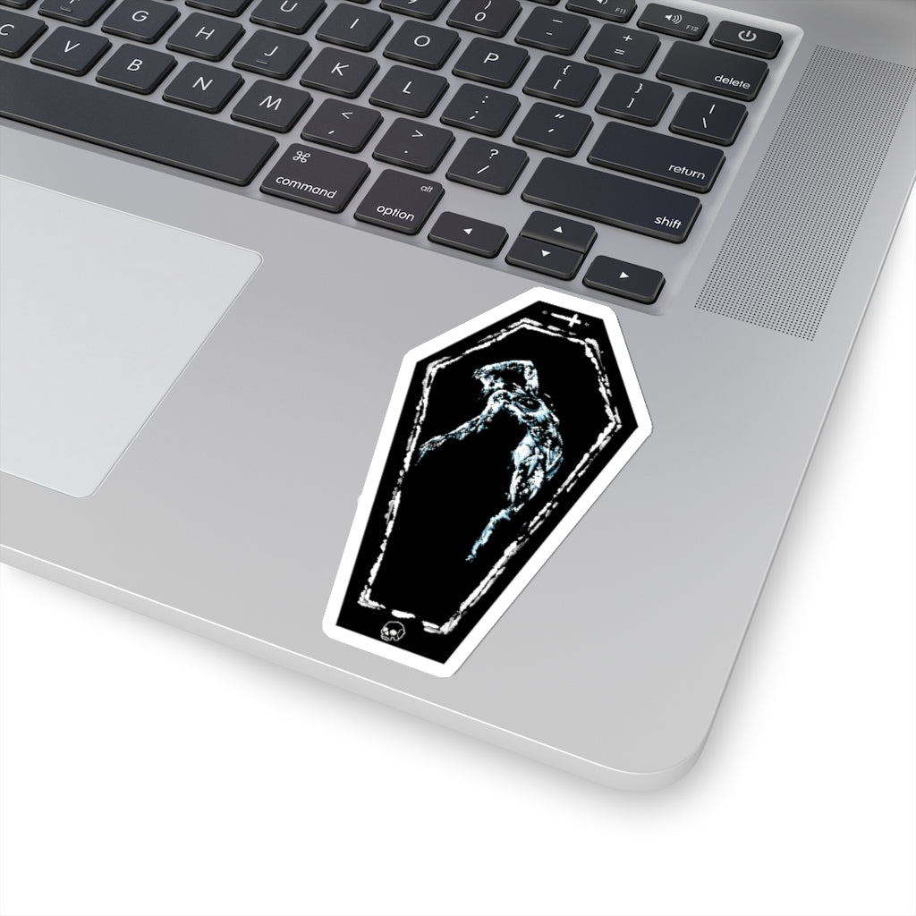 She dances with the dead - Kiss-Cut Stickers