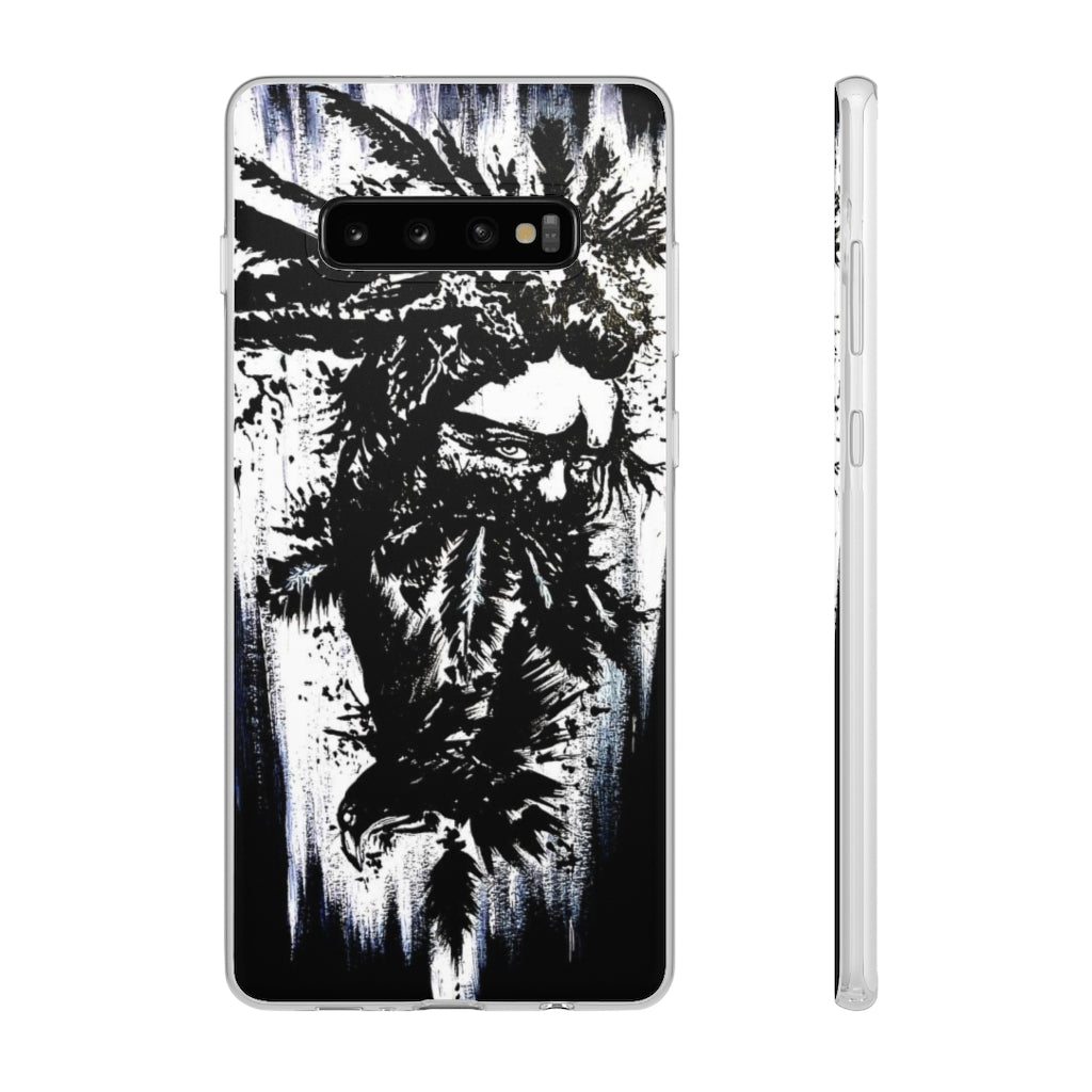 Flexi Cases - She becomes the raven.