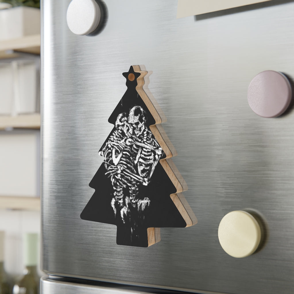 Wooden Christmas Ornaments - My love for you will never die.