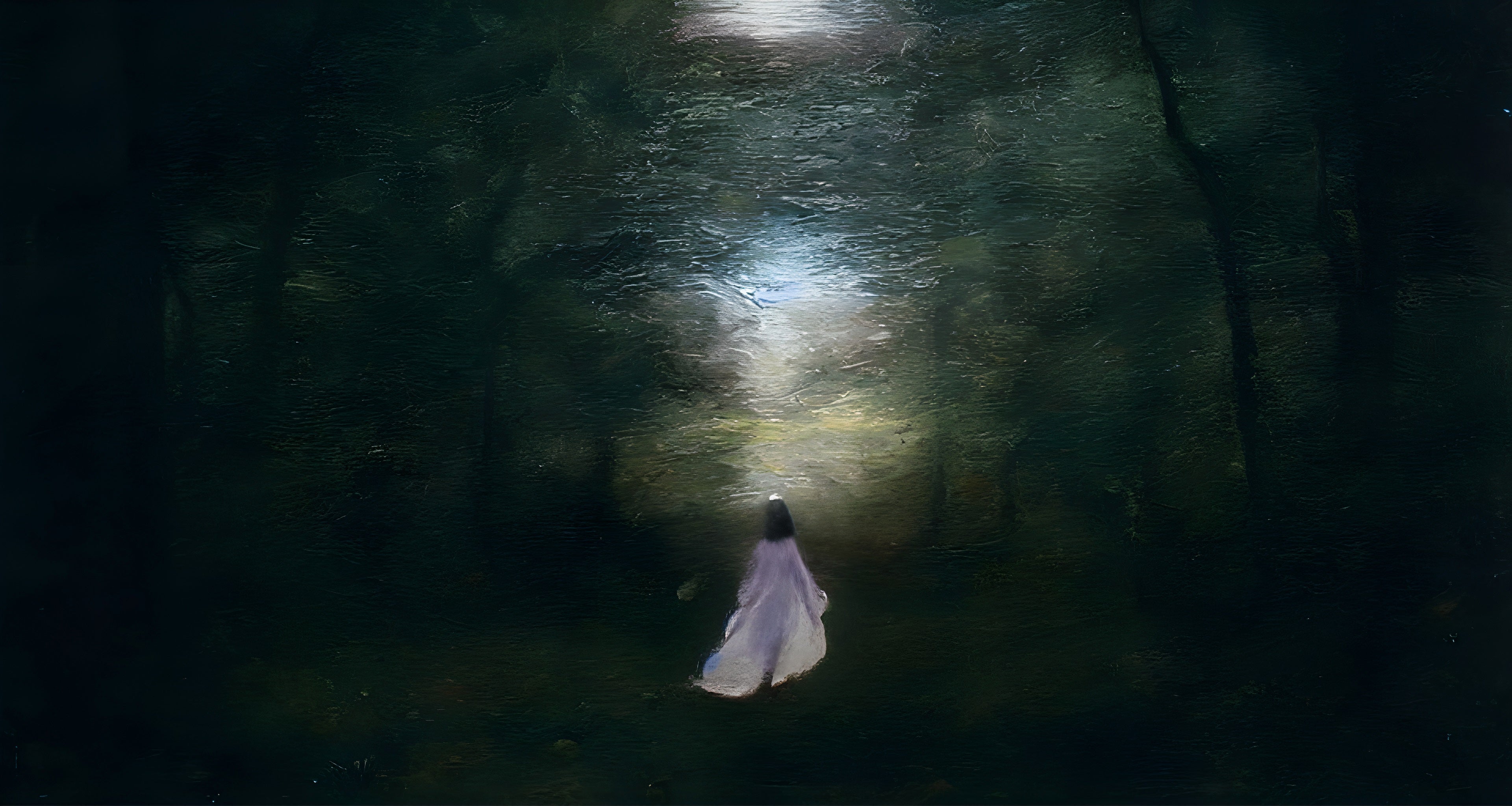 The wandering forest princess. Art print