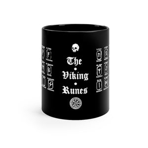 The Viking Runes mug - 11oz Black Mug